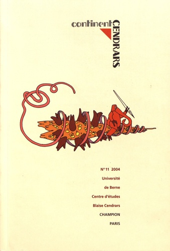 Emprunter CONTINENT CENDRARS N.11. livre