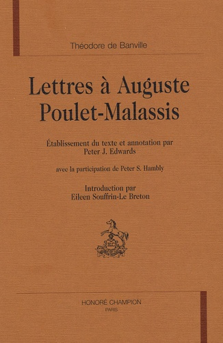 Emprunter LETTRES A AUGUSTE POULET-MALASSIS. livre