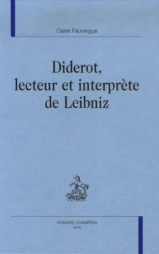 Emprunter DIDEROT LECTEUR ET INTERPRETE DE LEIBNIZ. livre