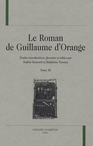 Emprunter LE ROMAN DE GUILLAUME D'ORANGE. TIII. livre