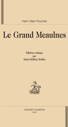 Emprunter LE GRAND MEAULNES livre