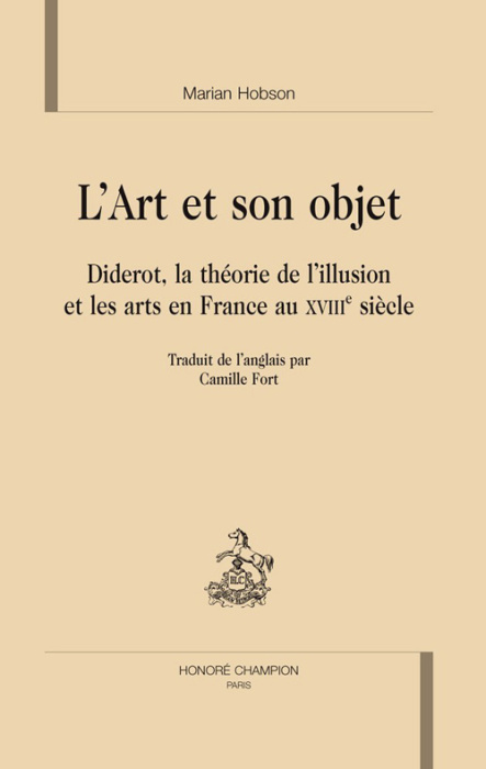 Emprunter ART ET SON OBJET. DIDEROT, LA THEORIE DE L'ILLUSION ET LES ARTS EN FRANCE AU XVIIIE S. livre