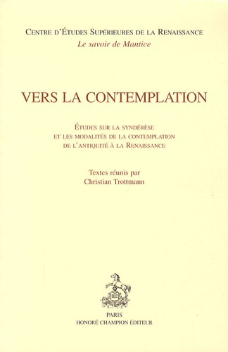 Emprunter VERS LA CONTEMPLATION livre