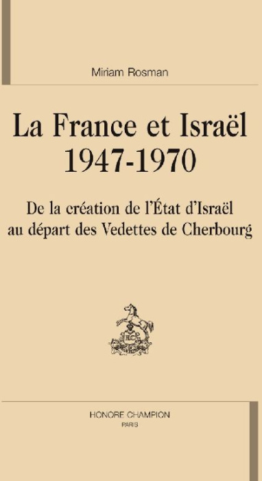 Emprunter RELATIONS ENTRE LA FRANCE ET ISRAEL (1947-1970) livre