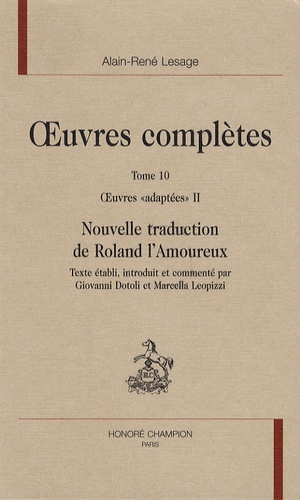 Emprunter OEUVRES COMPLETES. T10. OEUVRES ADAPTEES II. NOUVELLE TRADUCTION DE ROLAND L'AMOUREUX livre