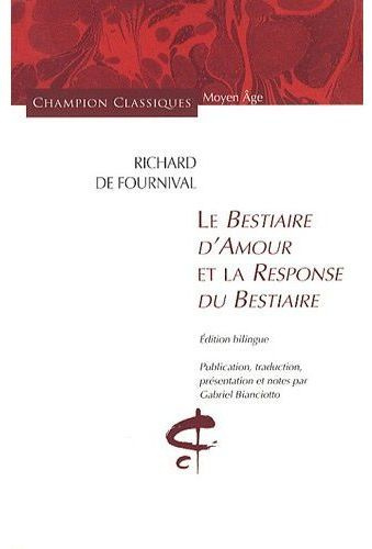 Emprunter Le Bestiaire d'Amour et la response du bestiaire livre