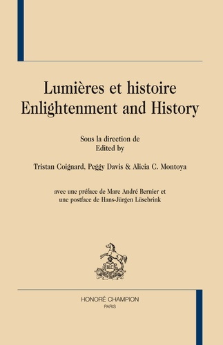 Emprunter LUMIERES ET HISTOIRE. ENLIGHTENMENT AND HISTORY livre