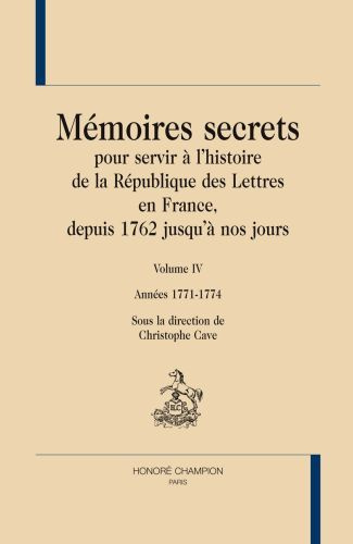 Emprunter MEMOIRES SECRETS (DIT DE BACHAUMONT)...VOLUME IV-V (TOMES 6 A 7) 2VOLS livre