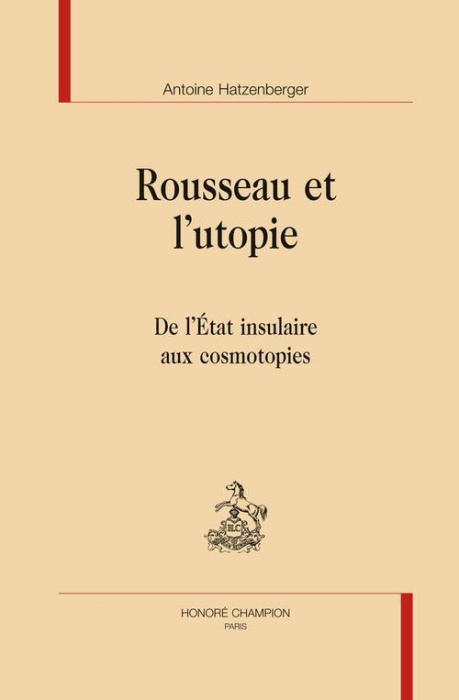 Emprunter ROUSSEAU ET L'UTOPIE livre