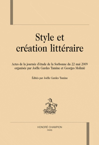 Emprunter STYLE ET CREATION LITTERAIRE livre