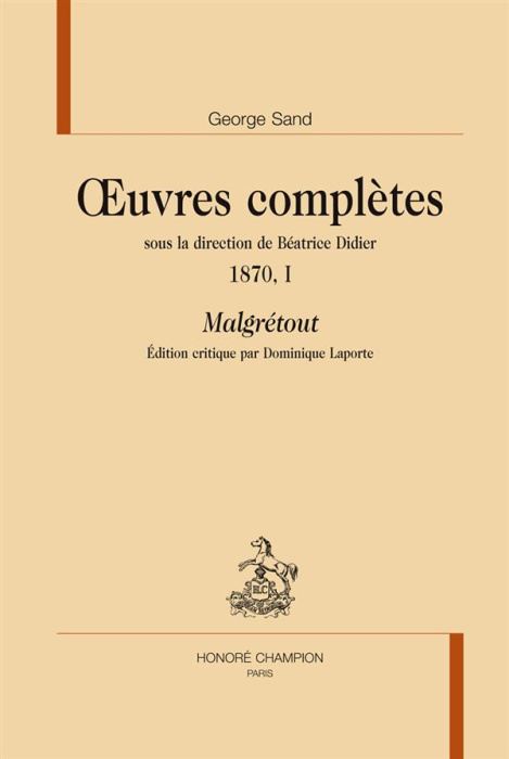 Emprunter MALGRETOUT. OEUVRES COMPLETES 1870, I. livre