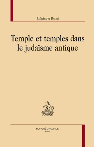Emprunter TEMPLE ET TEMPLES DANS LE JUDAISME ANTIQUE livre
