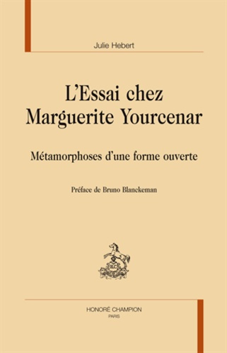 Emprunter L'ESSAI CHEZ MARGUERITE YOURCENAR. livre