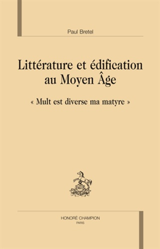 Emprunter LITTERATURE ET EDIFICATION AU MOYEN AGE livre