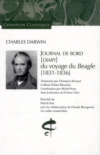 Emprunter Journal de bord (diary) du voyage du Beagle (1831-1836) livre