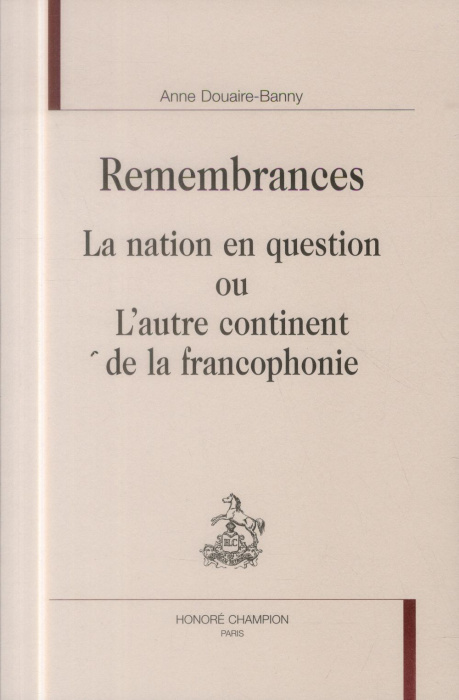 Emprunter REMEMBRANCES livre