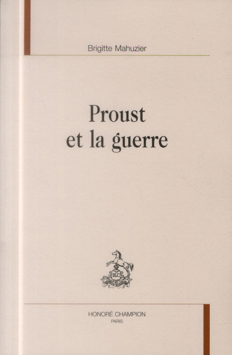 Emprunter PROUST ET LA GUERRE. livre