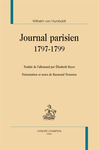 Emprunter JOURNAL PARISIEN. 1797-1799 livre