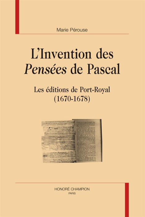 Emprunter L'INVENTION DES PENSEES DE PASCAL livre