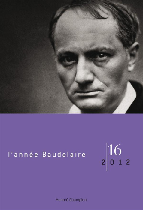 Emprunter REVUE ANNEE BAUDELAIRE 16. 2012 livre