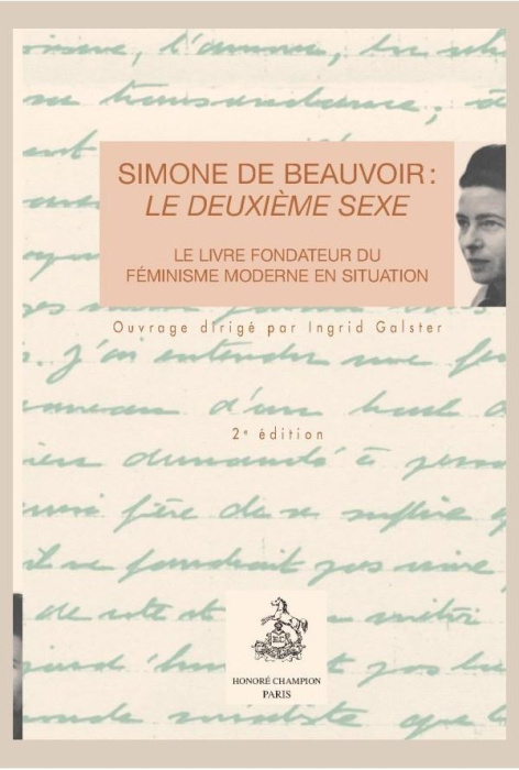 Emprunter Simone de Beauvoir : le deuxième sexe livre