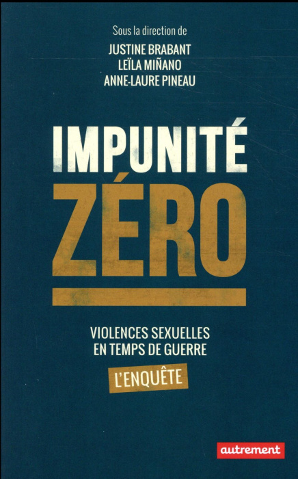 Emprunter Impunité zéro. Violences sexuelles en temps de guerre : l'enquête livre