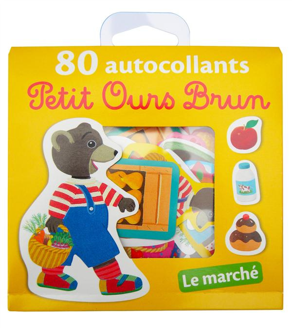 Emprunter LE MARCHE - 80 AUTOCOLLANTS PETIT OURS BRUN livre