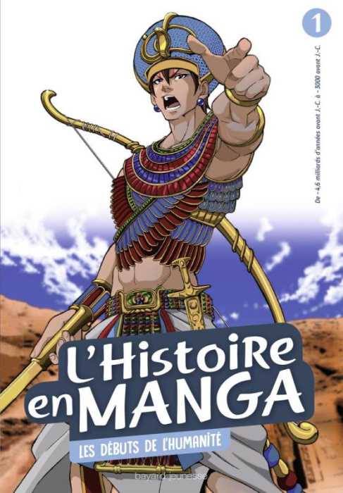 Emprunter L'histoire en manga Tome 1 : Les débuts de l'humanité livre