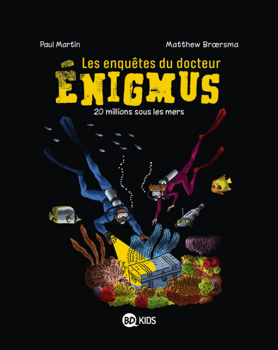 Emprunter Les enquêtes du docteur Enigmus Tome 4 : 20 millions sous les mers livre