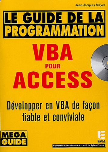 Emprunter VBA pour Access. Guide de la programmation, avec 1 CD-ROM livre