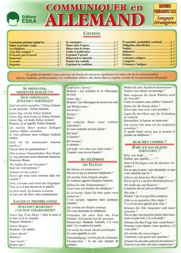 Emprunter Communiquer en allemand livre