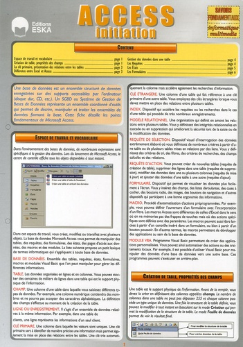 Emprunter Access. Initiation livre