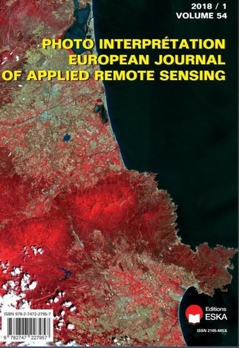 Emprunter Photo-interprétation Volume 54 N° 1, 2018 livre
