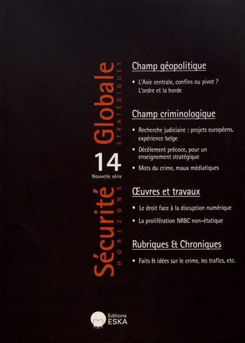 Emprunter Sécurité Globale N° 14, juin 2018 livre