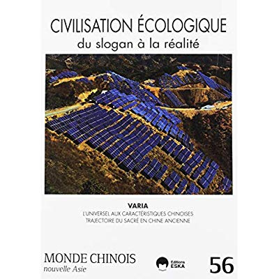 Emprunter Monde chinois N° 56 : Civilisation écologique. Du slogan à la réalité livre