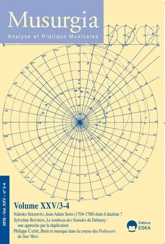 Emprunter Musurgia Volume 25 N° 3-7/2018 livre