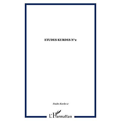 Emprunter Etudes kurdes n°2. 2 livre