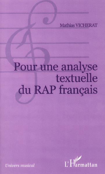 Emprunter Pour une analyse textuelle du rap français livre