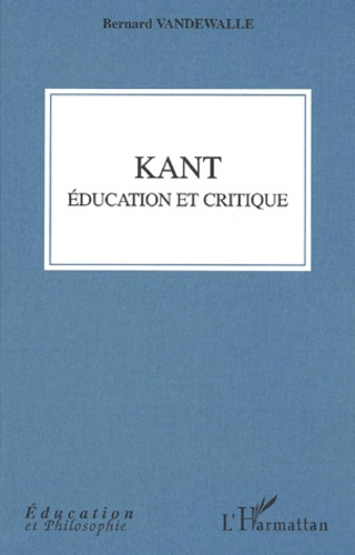 Emprunter Kant. Education et critique livre