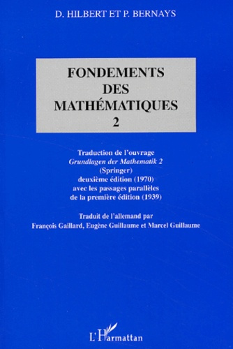 Emprunter Fondements des mathématiques. Tome 2 livre