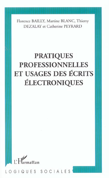 Emprunter Pratiques professionnelles et usages des écrits électroniques livre