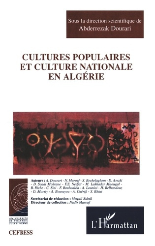 Emprunter Cultures populaires et culture nationale en Algérie livre