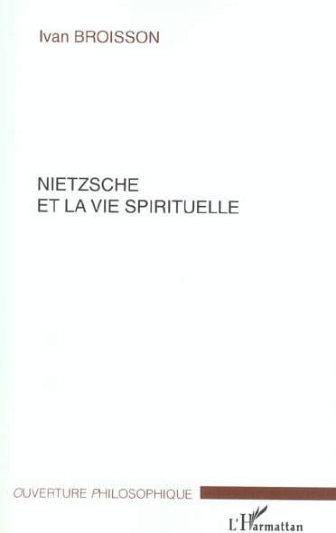 Emprunter Nietzsche et la vie spirituelle livre