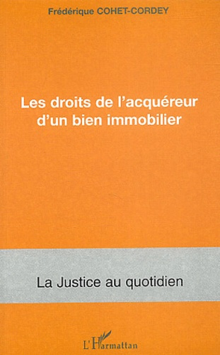 Emprunter Les droits de l'acquéreur d'un bien immobilier livre