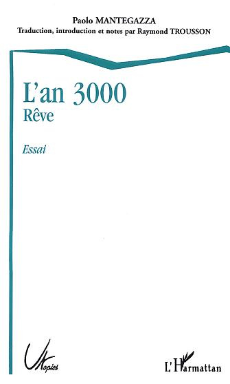 Emprunter L'an 3000 - Rêve. Essai livre