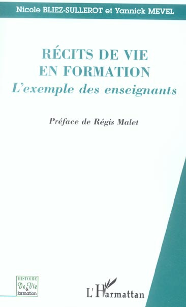 Emprunter Récits de vie en formation. L'exemple des enseignants livre