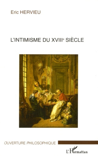 Emprunter L'intimisme du XVIIIe siècle livre