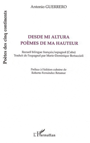 Emprunter Desde mi altura : Poèmes de ma hauteur livre