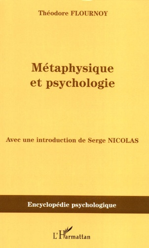 Emprunter Métaphysique et psychologie (1890) livre