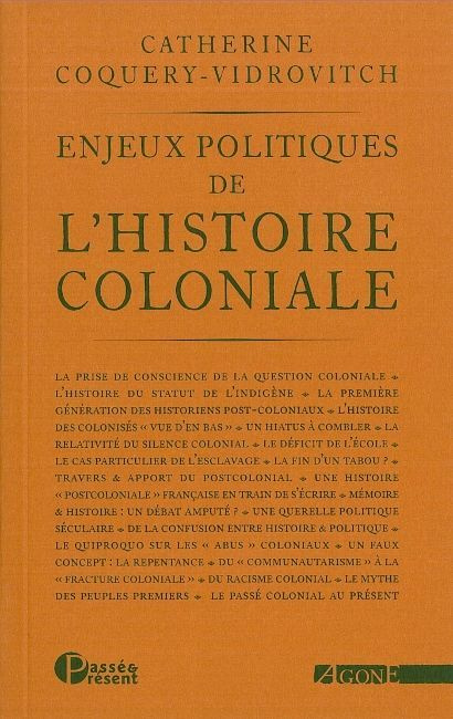Emprunter Enjeux politiques de l'histoire coloniale livre